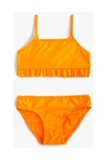 Koton Bikini Set - Orange - Plain