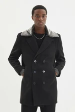 Cappotto da uomo Trendyol Cachet Sherpa