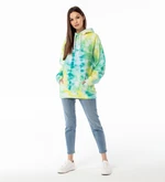 Mr. GUGU & Miss GO Woman's Tie Dye Hoodie OVS-FM 2433