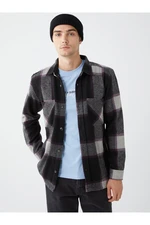 LC Waikiki Regular Fit Long Sleeve Plaid Men's Lumberjack Shirt Jacket