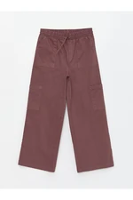 LC Waikiki Wideleg Girls' Trousers with Elastic Waist