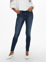 ONLY Blush Jeans Modrá