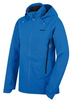 Husky  Nakron L neon blue, M Dámska outdoorová bunda