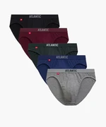 Pánské slipy ATLANTIC Sport 5Pack - vícebarevné