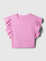 GAP Kids' Crop Top with Ruffles - Girls