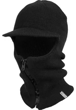 Balaclava with zipper black