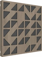 Vicoustic VicPattern Ultra Triangles Brown Oak Diffusor