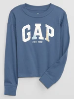 GAP Children's T-shirt with metallic logo - Girls