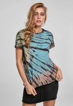 Women's T-shirt Tie Dye Boyfriend Tee black