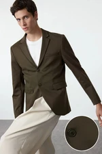 Trendyol Khaki Slim Fit Blazer Jacket