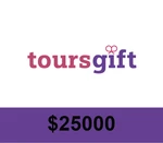 ToursGift $25000 Gift Card TW