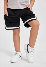 Boys' Stripes Mesh Shorts Black