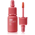 peripera Ink Velvet zamatový rúž odtieň 15 Beauty Peak Rose 4 g