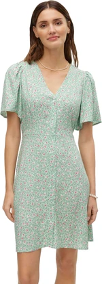 Vero Moda Dámské šaty VMALBA Regular Fit 10292845 Silt Green XXL