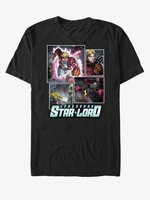 ZOOT.Fan Marvel Legendary Star Lord Strážci Galaxie Triko Černá