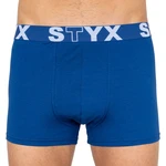 Mężczyźni&#39;s bokserzy Styx sportowe gumy oversize ciemnoniebieski (R968)