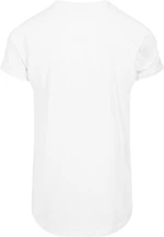 Long T-shirt with a long shape in white