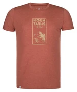 Men's functional T-shirt KILPI GAROVE-M dark red