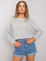 OCH BELLA Grey loose sweater