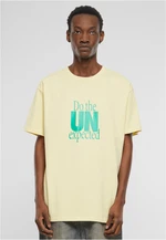 Men's T-shirt Do The Unexpected Oversize yellow