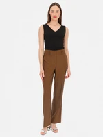 Potis & Verso Woman's Trousers Karmel