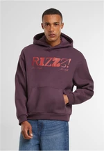 Men's RiZZZ Fluffy hoodie purple