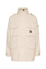 Tommy Jeans Bunda - TJW COTTON FIELD JACKET béžová