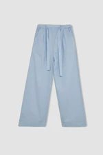 DEFACTO Girl Wide Leg Cotton Trousers