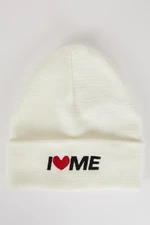 DEFACTO Women&#39;s I Love Me Knitwear Beret