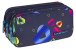 CoolPack Školní pouzdro Primus Rainbow hearts