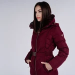 Michael Kors Bunda - Fitted Heavy Down Puffer červená