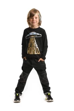 Sada trička s UFO a džínových kalhot pro chlapce od mshb&g