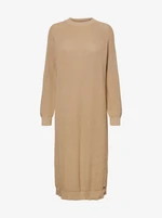 Beige Sweater Dress Noisy May Lucia - Women