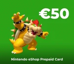 Nintendo eShop Prepaid Card €50 BE Key