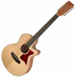 Tanglewood TW12 CE Natural Guitarra electroacústica de 12 cuerdas