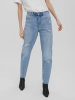 Vero Moda Brenda Jeans Modrá