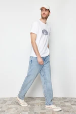 Trendyol Blue Baggy/90's Straight Fit Jeans Loose Jeans