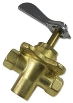 Osculati 3-way fuel valve 3/8''