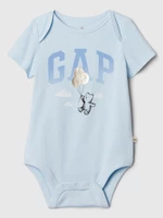 Light blue boys' bodysuit with GAP logo