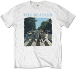 The Beatles Koszulka Abbey Road & Logo White 2XL