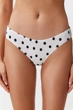 Trendyol Polka Dot Regular Bikini Bottom