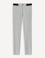 Celio Checkered Trousers Fonoel - Men