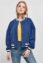 Women's Oversized College Sweat Jacket spaceblue