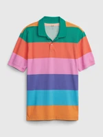 GAP Striped Polo T-shirt - Men