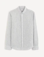 Celio Striped Shirt Baraylin regular - Men