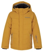 Boys' winter jacket Hannah KINAM JR II golden yellow