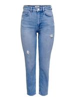 ONLY Dámske džínsy ONLEMILY Straight Fit 15249500 Light Blue Denim 27/32