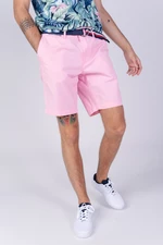 Tommy Hilfiger Shorts - BROOKLYN SHORT LIGHT TWILL BELT pink