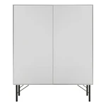 Czarno-biała wysoka komoda 91x111 cm Edge by Hammel – Hammel Furniture