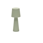 Miętowa lampa stołowa LED ze ściemniaczem i metalowym kloszem (wysokość 25 cm) Arenys – Kave Home